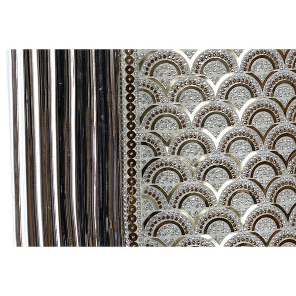 Vas DKD Home Decor Silvrig Gyllene Stengods (21 x 11 x 31 cm)