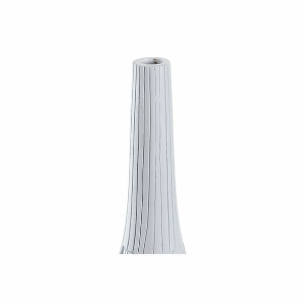 Vas DKD Home Decor Vit Harts Modern (18 x 18 x 50 cm)