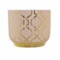 Miniatyrbild 2 av 3: Vas DKD Home Decor Porslin Rosa Gyllene Orientalisk (15 x 15 x 41,5 cm)