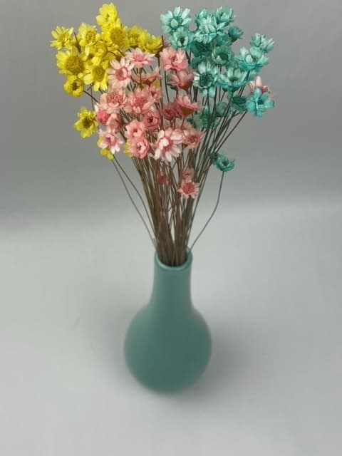 Tørret blomsterbuket - 60 stilke