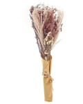 Miniatyrbilde 4 av 5: Tørket Blomsterbukett Rosa Naturlige Tørkede Blomster 50 cm Borddekorasjon