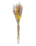 Miniatyrbilde 1 av 5: Tørket Blomsterbukett Oransje Gul Naturlige Tørkede Blomster 65 cm Borddekorasjon