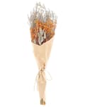 Miniatyrbilde 4 av 5: Tørket Blomsterbukett Oransje Naturlige Tørkede Blomster 65 cm Borddekorasjon
