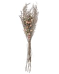 Miniatyrbilde 1 av 5: Tørket Blomsterbukett Oransje Grønn Naturlige Tørkede Blomster 65 cm Borddekorasjon