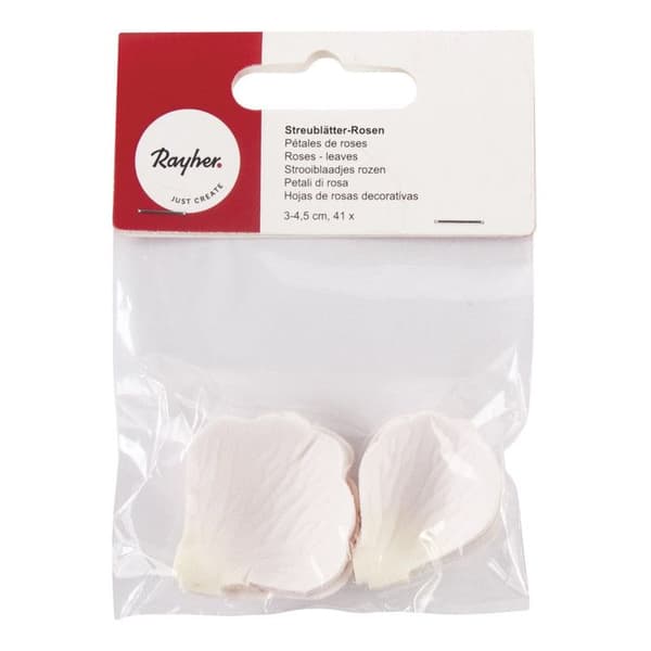 Pétal av rosor Rose 3 och 4,5 cm 41 stycken