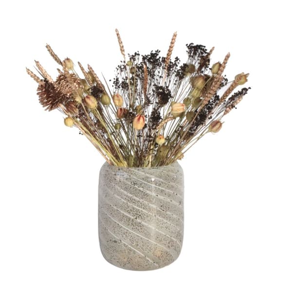 Buket 'Drummer' - Tørrede blomster - Højde 50cm