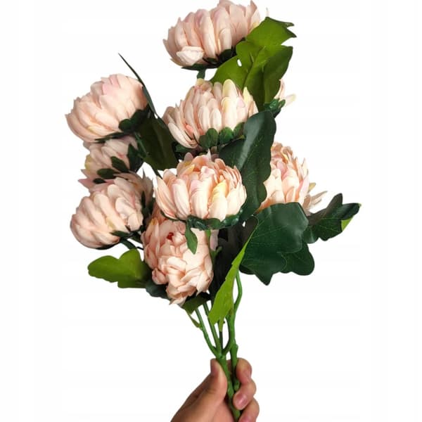 Kunstig krysantemum Allehelgensdag Krysantemumbuket 60 cm