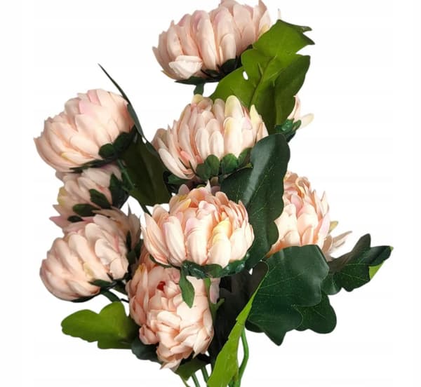 Kunstig krysantemum Allehelgensdag Krysantemumbuket 60 cm