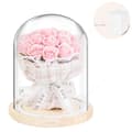 Miniatyrbild 1 av 4: INN® torkad rossåpa blomma liten doftande bukett glasöverdrag Festpresent till flickvän Födelsedagspresent