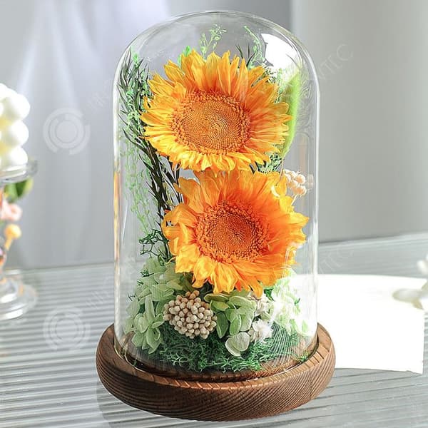 INN® Sunflower Flower Drink Cover för seniorer, lärare, födelsedagar och helgdagar