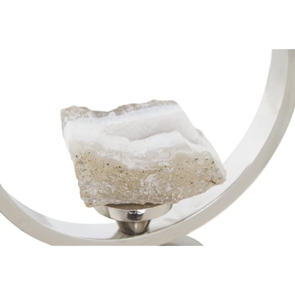 Vas DKD Home Decor Champagne Glas Aluminium (15 x 15 x 56 cm)