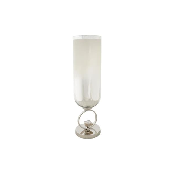 Vas DKD Home Decor Champagne Glas Aluminium (15 x 15 x 56 cm)
