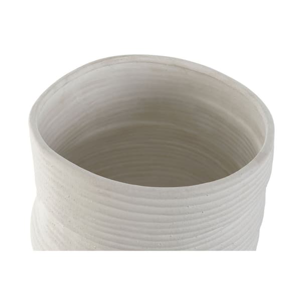 Vas Home ESPRIT Vit Keramik 27 x 27 x 37 cm