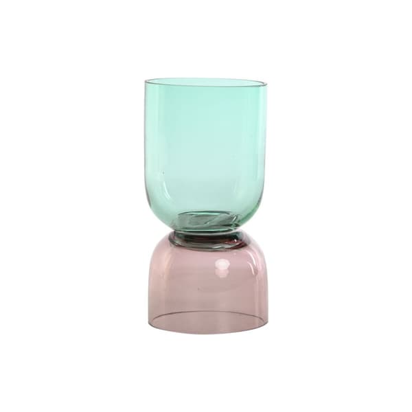 Vas Home ESPRIT Dvobarvna Glas 10 x 10 x 21 cm