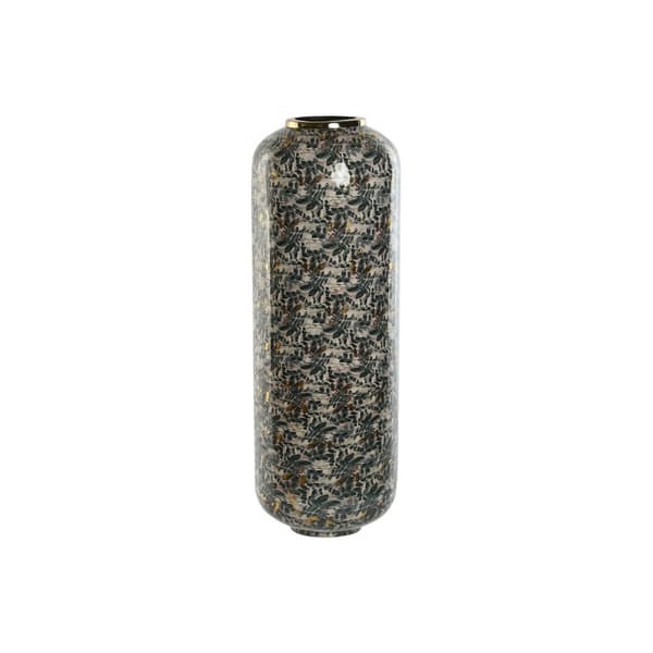 Vas Home ESPRIT Grön Gyllene Metall 25 x 25 x 69 cm