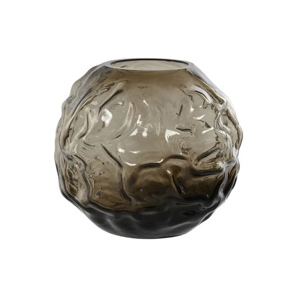 Vas Home ESPRIT Mörkbrun Glas Modern 21,5 x 21,5 x 19 cm