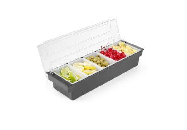 COCKTAILDISPENSER MED LÖSTAGBARA FACK