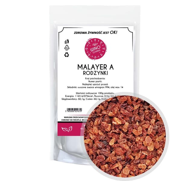 Malayer A Uzbekistan Rusinat - 500g Natural Sweetness Suoraan Uzbekistanista