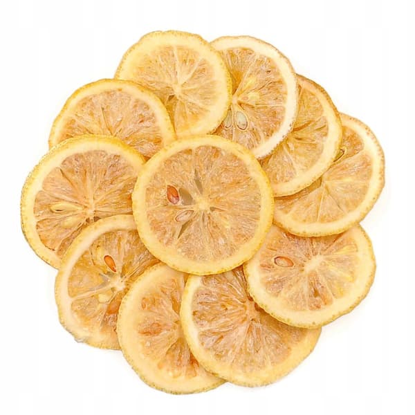 Tørrede limeskiver - 100g Spiselig frugt