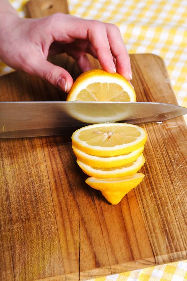 Citronskiver Tørrede spiselige 100g til Te-dekoration Tørret