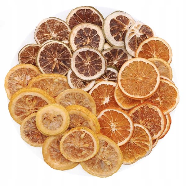 Citrusowa Rozkosz Kuivatut hedelmäviipaleet 60g Orange Lime Sitruuna
