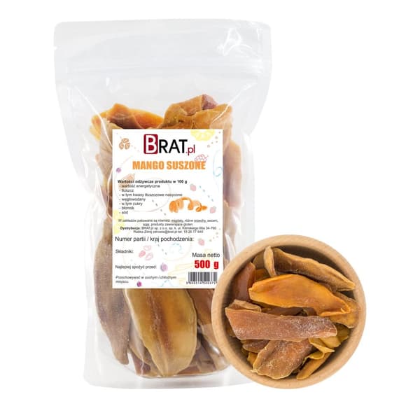 Kuivattua mangoa 500 g