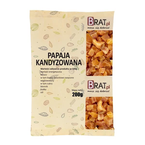 Sokeroitu papaija 200 g