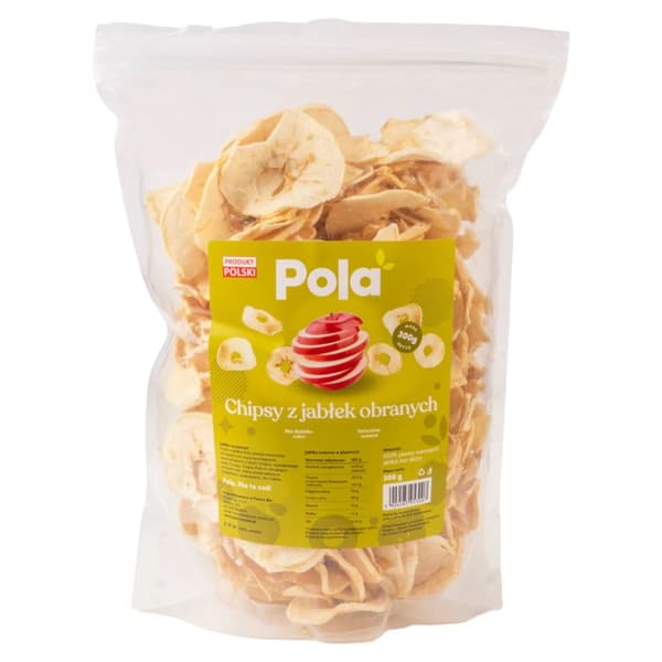 Skrællede æblechips 300 g