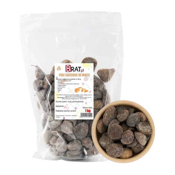 Torkade fikon i mjöl 1 kg