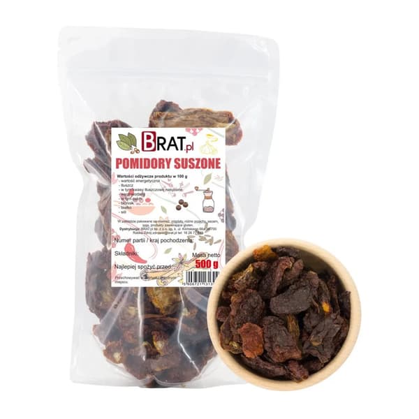 Tørrede tomater 500 g