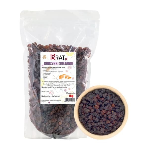 Sultana rosiner 1 kg
