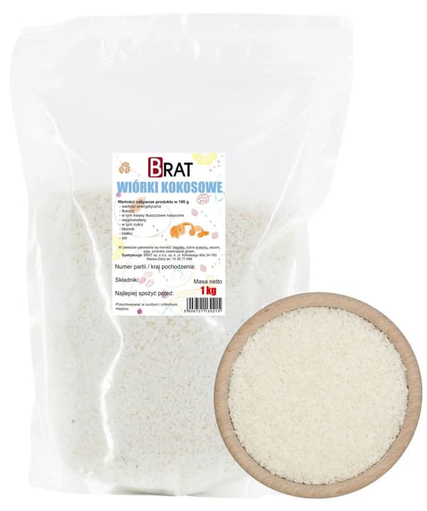 Kookoshiutaleet 1 kg