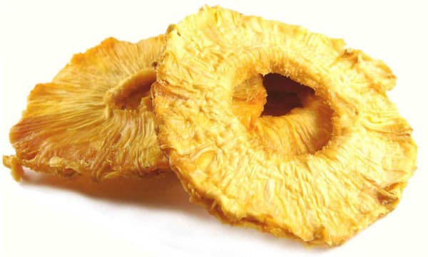 Ananasviipaleet, kuivattua sokeria, 250 g