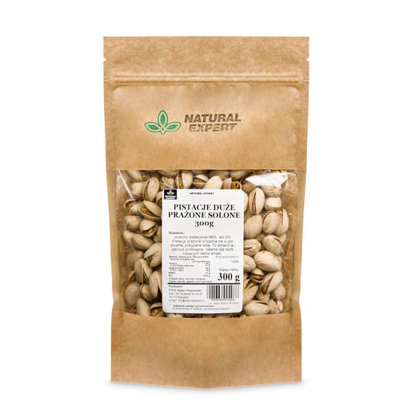 STORE RISTEDE SALTEDE PISTACIENØDDER 300g