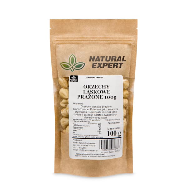 RISTEDE HASSELNØDDER 100g