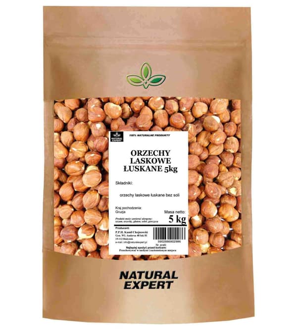 KUORITUT HASELPÄHKINÄT 5kg