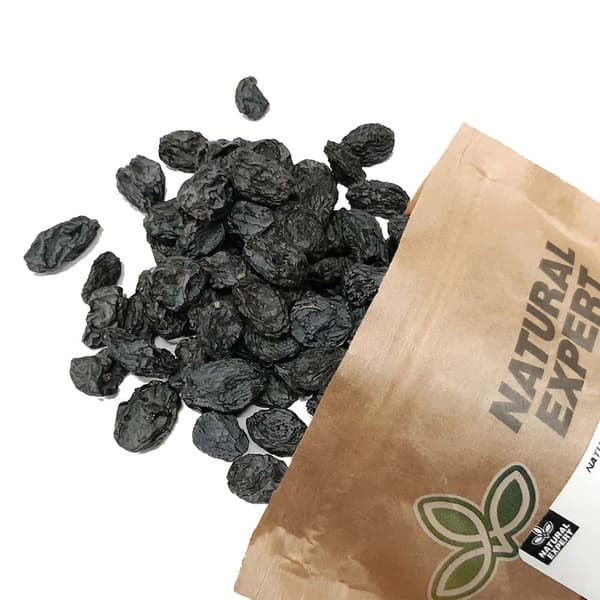LUONNONMUSTAT RUSINOAT PIENET 500g