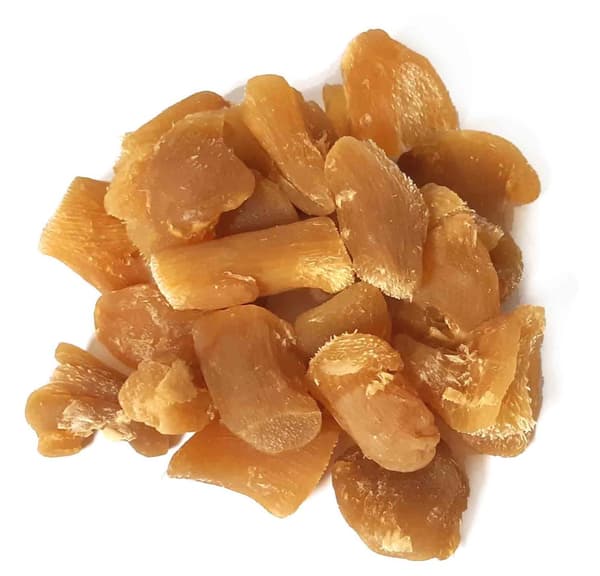 Kuivattu inkivääri, paksut palat, sokerittomat, 250 g