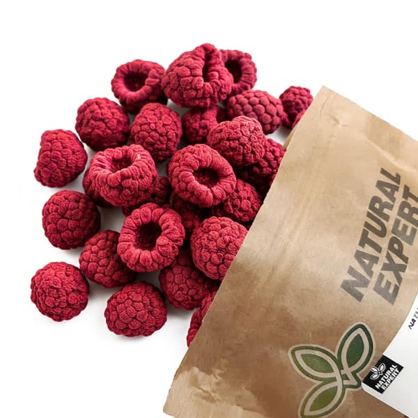 Frystorkade hallon 1 kg