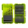 Miniatyrbillede 2 af 2: RYOBI - Stabelbart sæt med 38 blandede bore- og skruetilbehør: 6 HSS-bor + bits & 1 bitholder - RAK38SDD