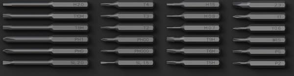 Xiaomi sladdlös precisionsskruvmejselsats batteridriven skruvmejselsats