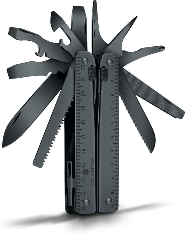Victorinox SwissTool Burnished multifunksjonsverktøy, svart
