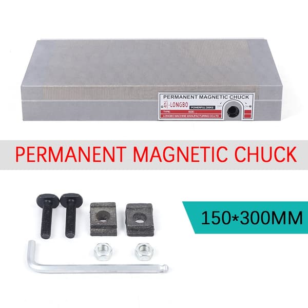 Magnetchuck, Hög magnetisk kraft, Hållbar design, Användarvänlig drift