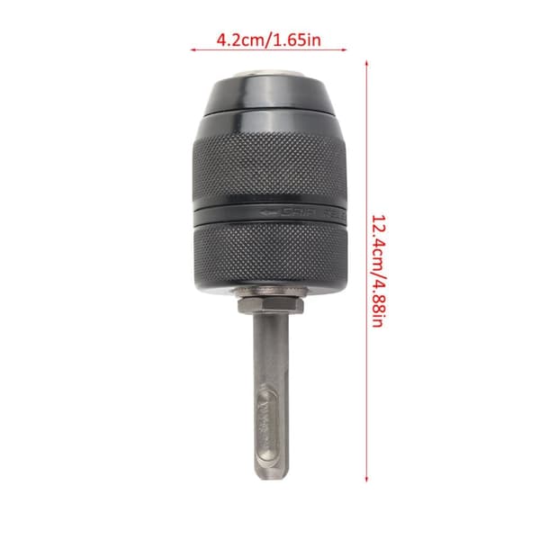 Nyckellös svarvborrchuckkonverter med SDS-adapter - 2-13 mm kapacitet