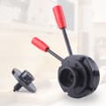 Miniatyrbillede 4 af 4: Wood Lathe Chuck, Selvcentrerende 4-kæbe Design, M33 gevind, Alsidig spændvidde