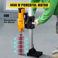 Miniatyrbild 3 av 10: 4450W 580RPM 255mm vertikal diamantkärnborrmaskin, kraftfull motor, med skyddsbrytare, användarvänlig design, lättanvänd