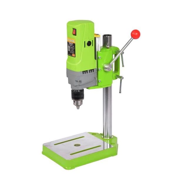 710W 2800r/min 6-växlad bordsborrmaskin, 60 mm spindelslag, 125 mm arbetsradie, 1-13 mm borrspänndiameter