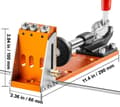 Miniatyrbild 7 av 7: 34st bärbar fickhålsjigg med borr, fickhål jiggsystemsats, justerbart djup från 12,7 mm till 38,1 mm, lätt att använda