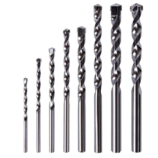 VONROC Universal slagborr bitsats 8 st  | 3 – 10mm