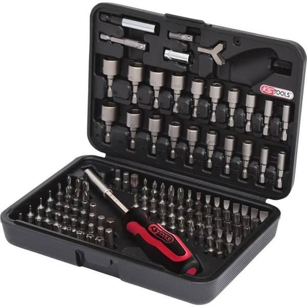 Bitslåda - KS TOOLS - 120 stycken - I förpackning